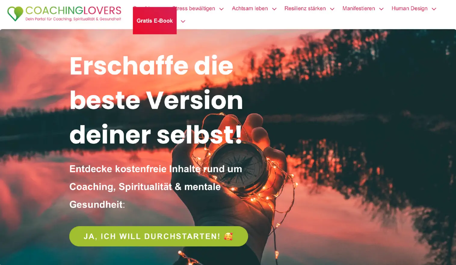 Coachinglover Webseite